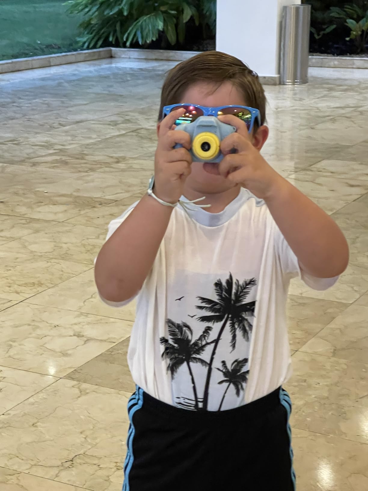 Agoigo Kids Waterproof Underwater Camera Toy for Boys Girls Ages 3-12, Blue customer photo 2