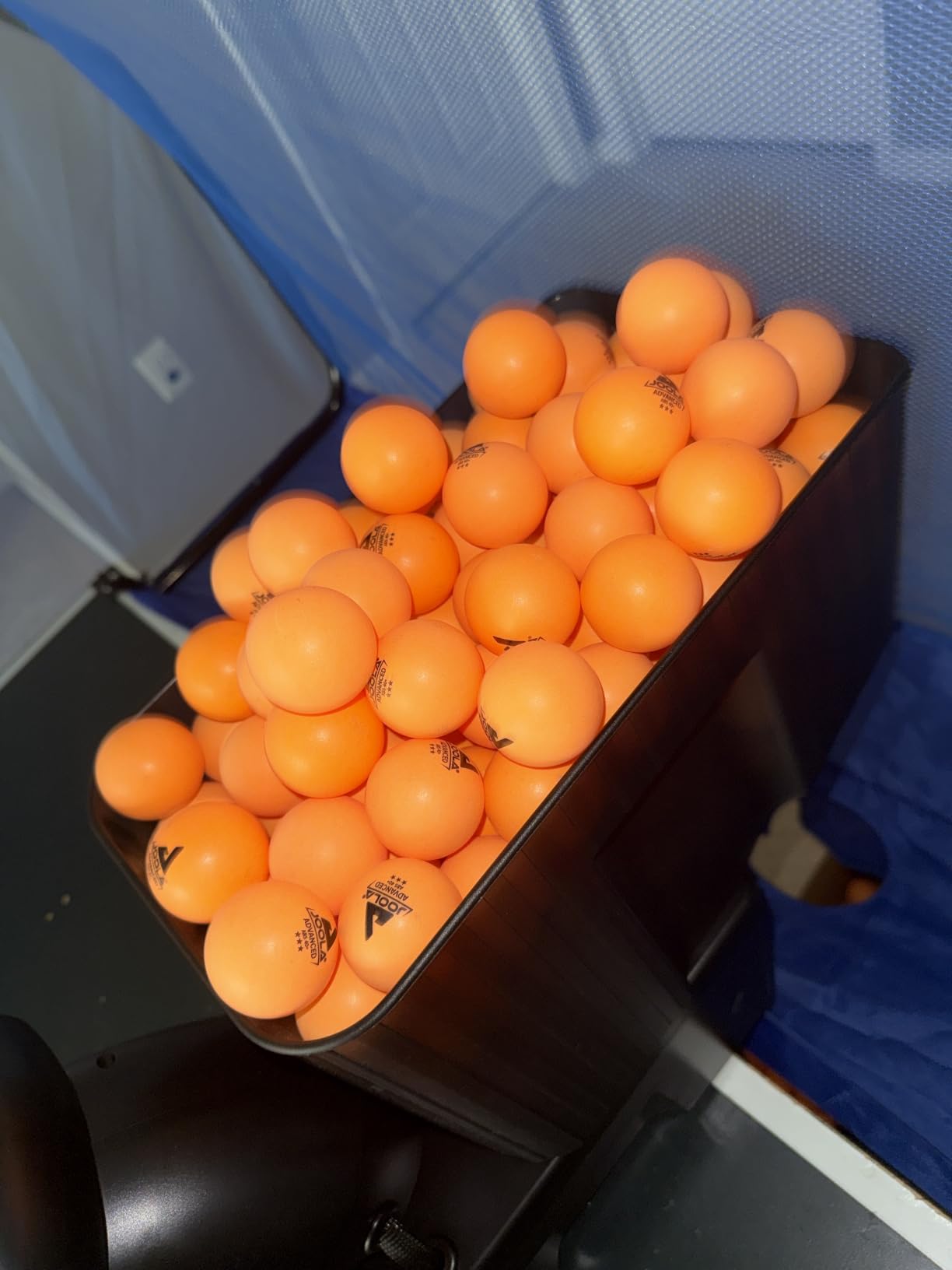 JOOLA Training 3 Star Table Tennis Balls - 40+mm Regulation Bulk Ping Pong Balls for Competition and Recreational Play - Fun as a Cat Toy - Indoor and Outdoor Compatible customer photo 2