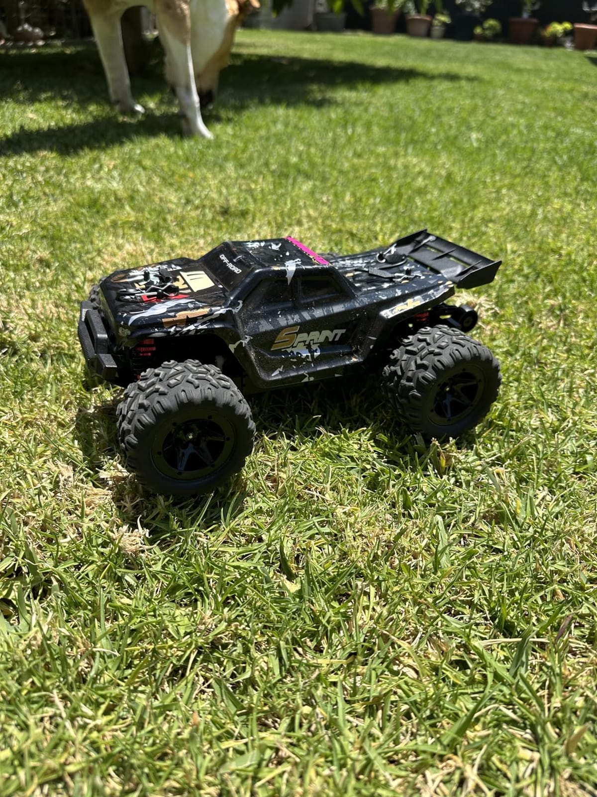 DEERC 9206E DIY Extra Shell 1:10 Scale Large RC Cars,48+ KM/H Hobby Grade High Speed Remote Control Car for Adults Boys,All Terrain 4WD 2.4GHz Off Road Monster RC Truck with 2 Battery for 40+ Min Play customer photo 2