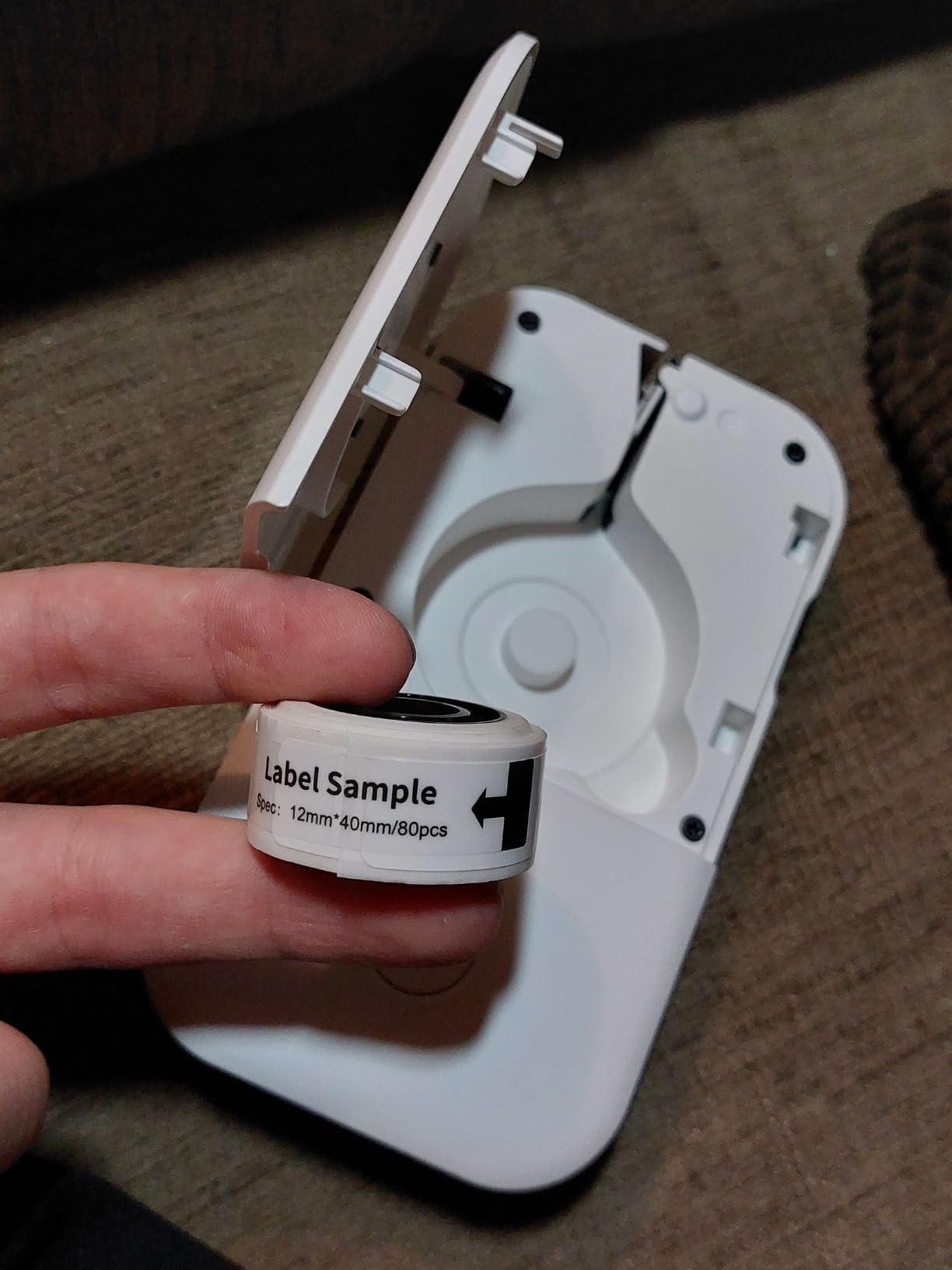 Phomemo D30 Mini Bluetooth Label Maker Machine with Tape Portable Printer customer photo 1