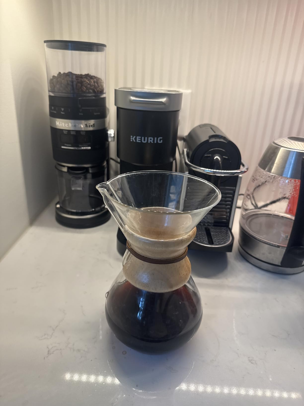KitchenAid Burr Coffee Grinder, KCG8433, Onyx Black customer photo 1