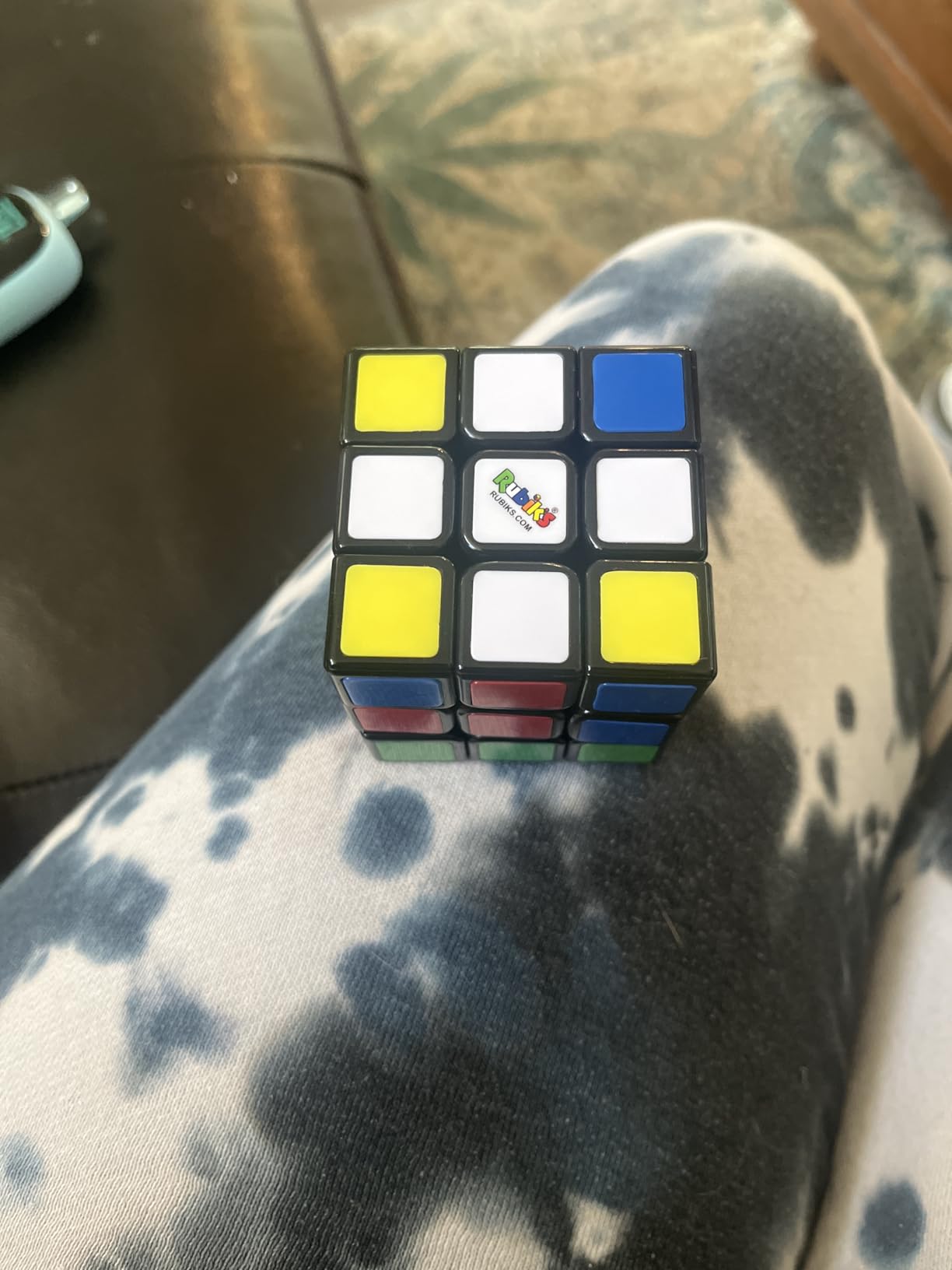 Rubik's Cube The Original 3x3 Puzzle Cube & Brain Teaser Fidget Toy customer photo 1