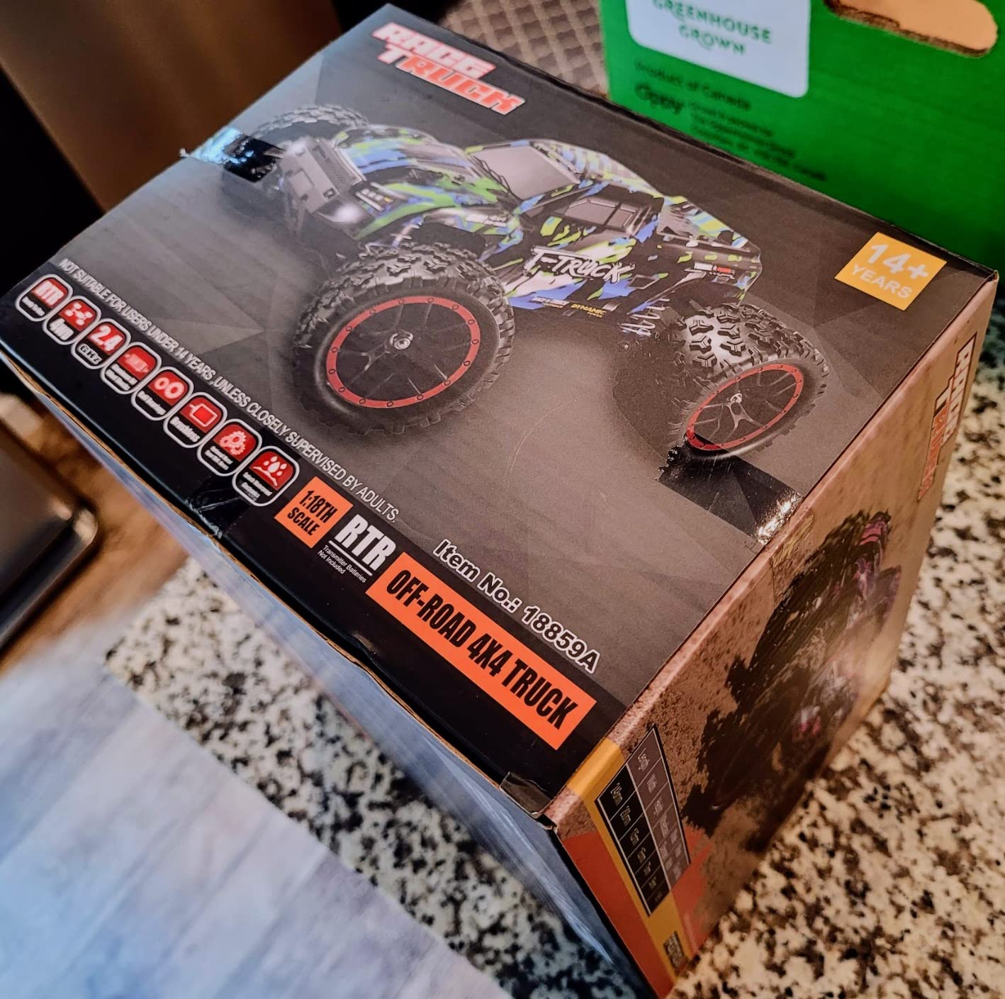 HAIBOXING 18859A 1/18 Brushless Fast RC Cars 4WD Off-Road Truck All Terrain customer photo 1