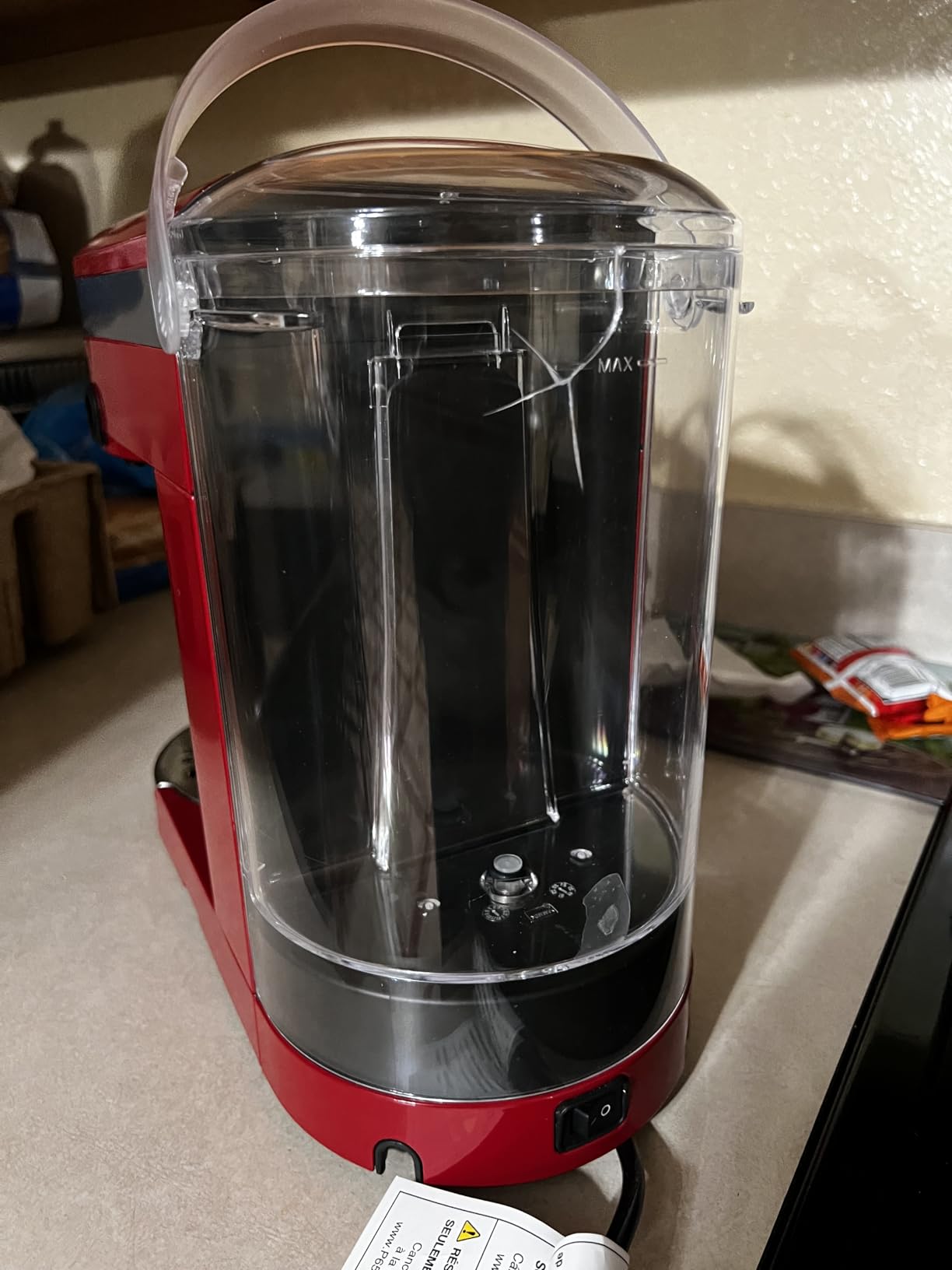 KitchenAid Metal Semi-Automatic Espresso Machine - KES6503, Empire Red customer photo 1