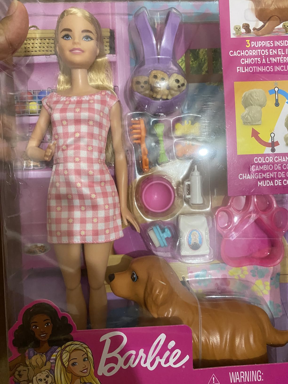 Barbie Doll & Pets Set featuring Mommy Dog and Puppies customer photo 2
