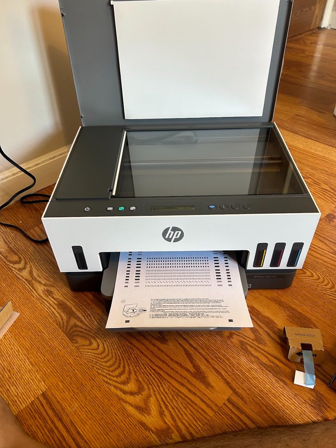 HP Smart Tank 7001 Wireless All-in-One Ink Tank Printer, Scanner, Copier with 2 Years of Ink Included, Best-for-Home Office, Cartridge-Free Refillable, AI-Enabled (28B49A) customer photo 1