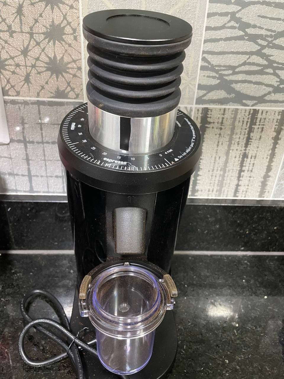 MiiCoffee DF64 II Single Dosing Coffee Grinder (Black) customer photo 1