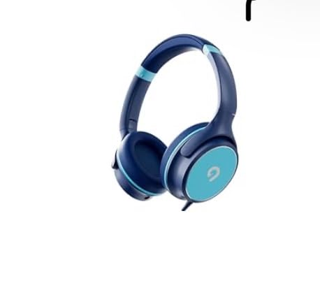 ADOOPE Kids Headphones with Safe 85dB/94dB Volume Limiter for Child/Teens, Foldable HD Stereo Sound Headset for Kindle Kids/fire Tablet/iPad/Laptop, Headphones with Microphone customer photo 2
