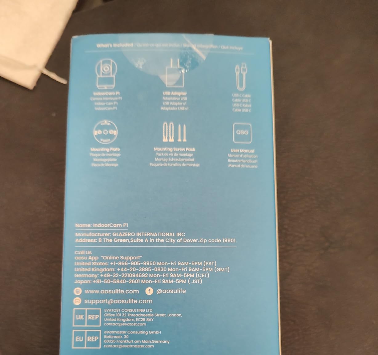 aosu 2K Indoor Camera,Baby Monitor for Home Security with 2.4GHz WiFi only customer photo 2