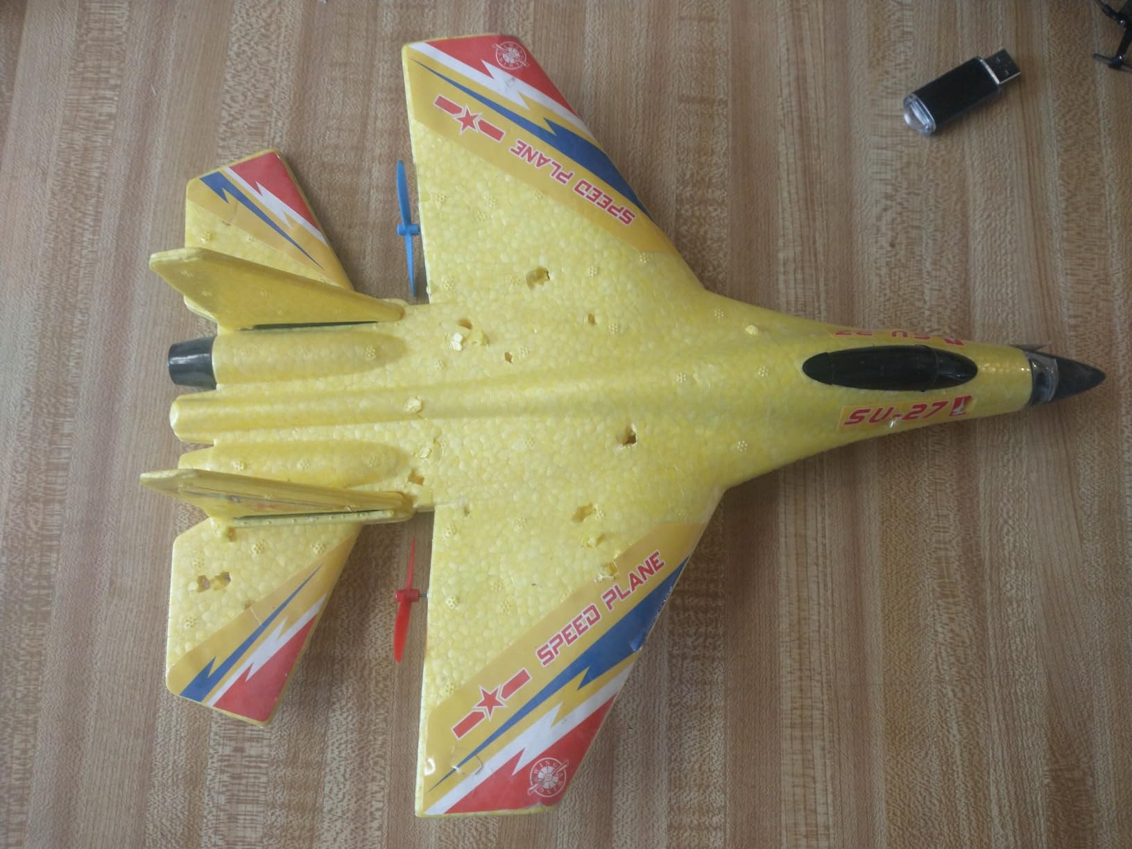 SU27 RC Fighter Plane Beginner Friendly RC Airplane 6-Axis Auto-Stabilizer Remote Control Glider Aircraft Ready to Fly Crash Resistant 2 Batteries customer photo 1