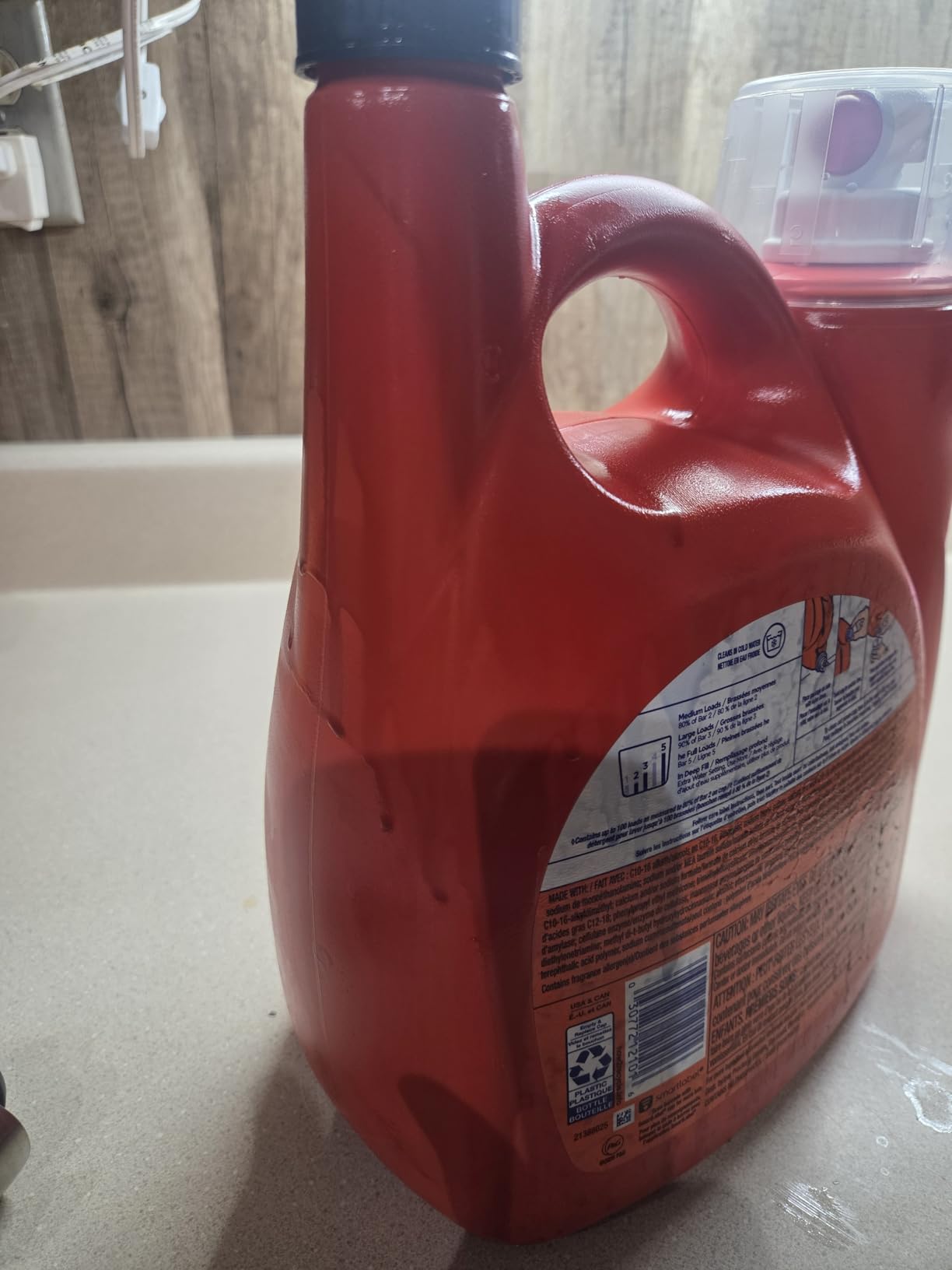 Tide Liquid Laundry Detergent, Original Scent, 125 fl oz, 100 Loads, Boosted Clean Even in Cold Water with Concentrated Washing Soap customer photo 1