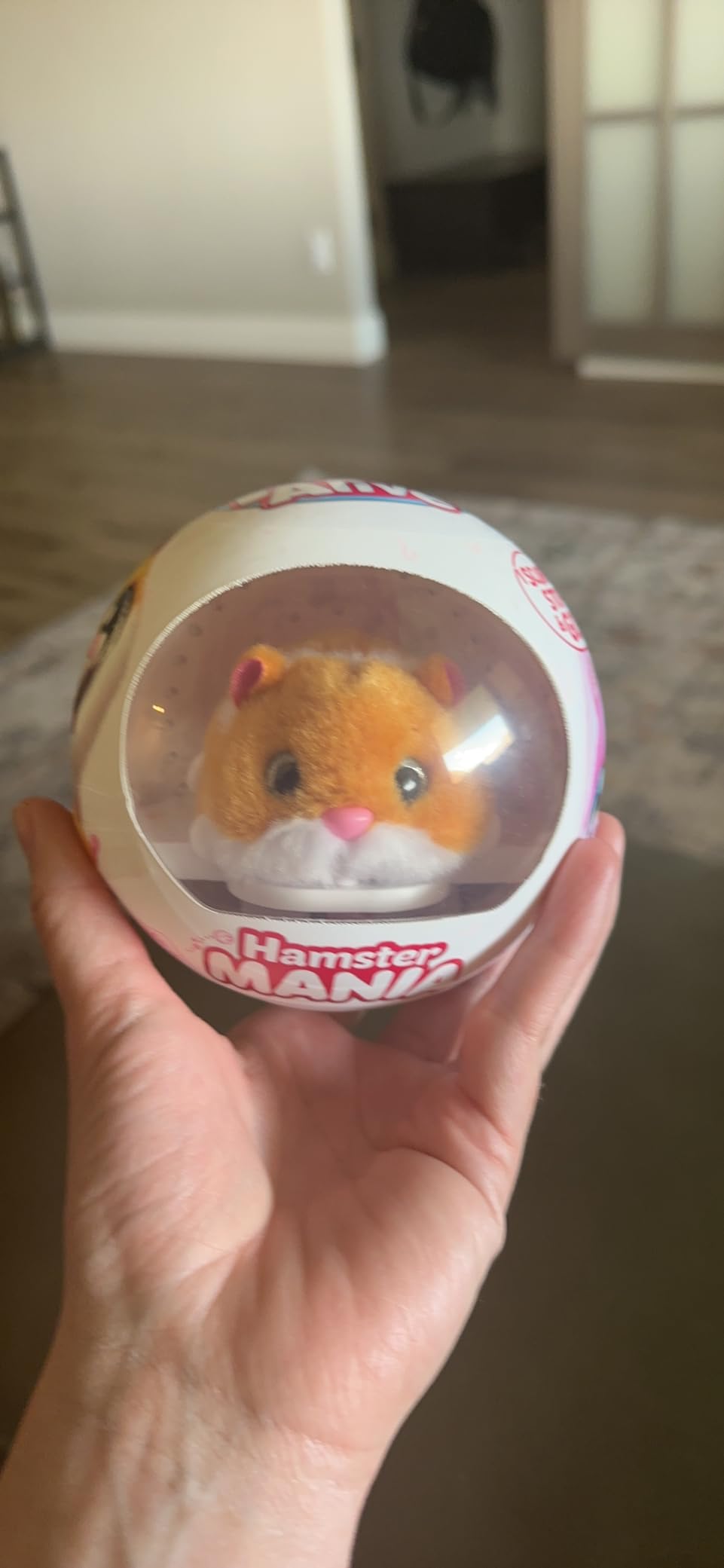 Pets Alive Hamstermania (Orange) by ZURU Hamster, Electronic Pet, 20+ Sounds Interactive, Hamster Ball Toy for Girls and Children customer photo 1