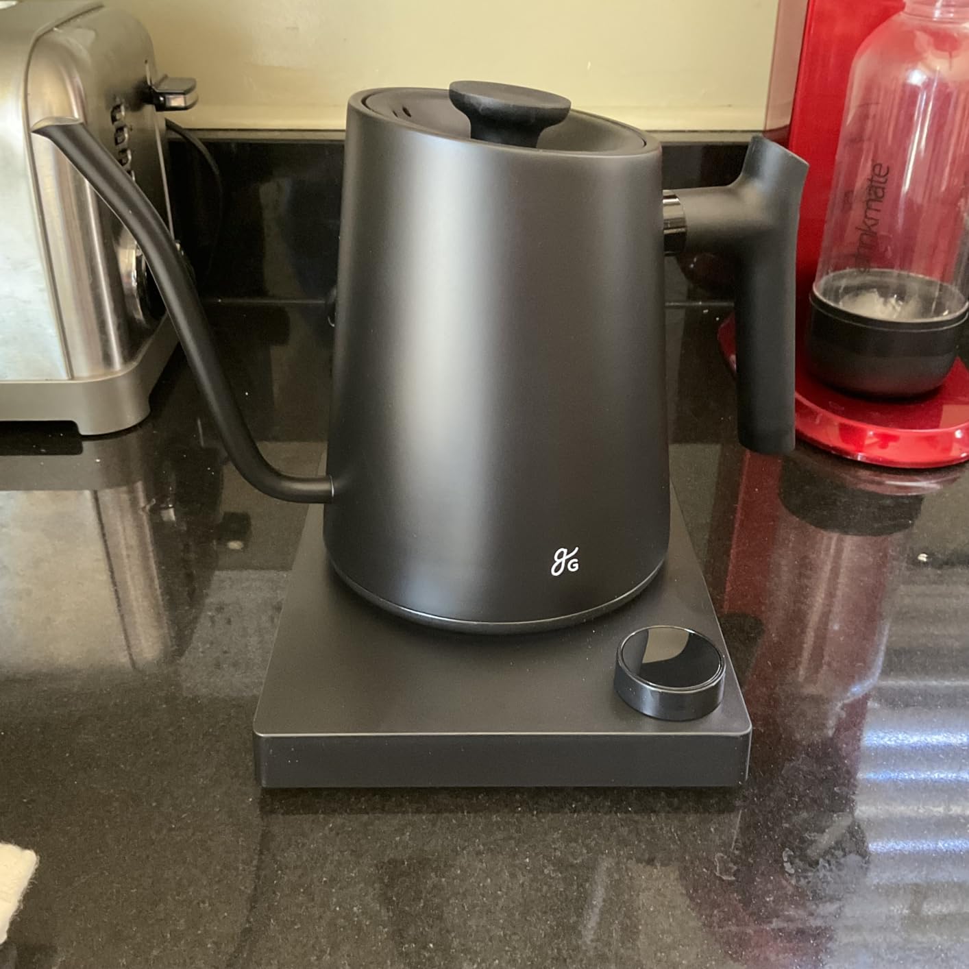 Greater Goods Gooseneck Electric Kettle, 1200W Temperature Control, 0.8L customer photo 2