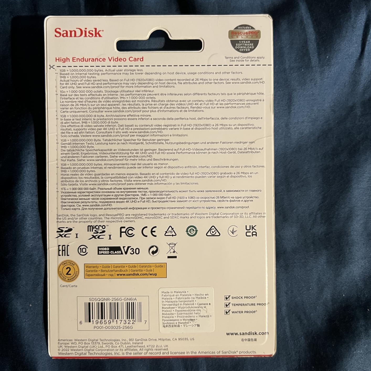 SANDISK 512GB High Endurance microSD Card + Adapter customer photo 1