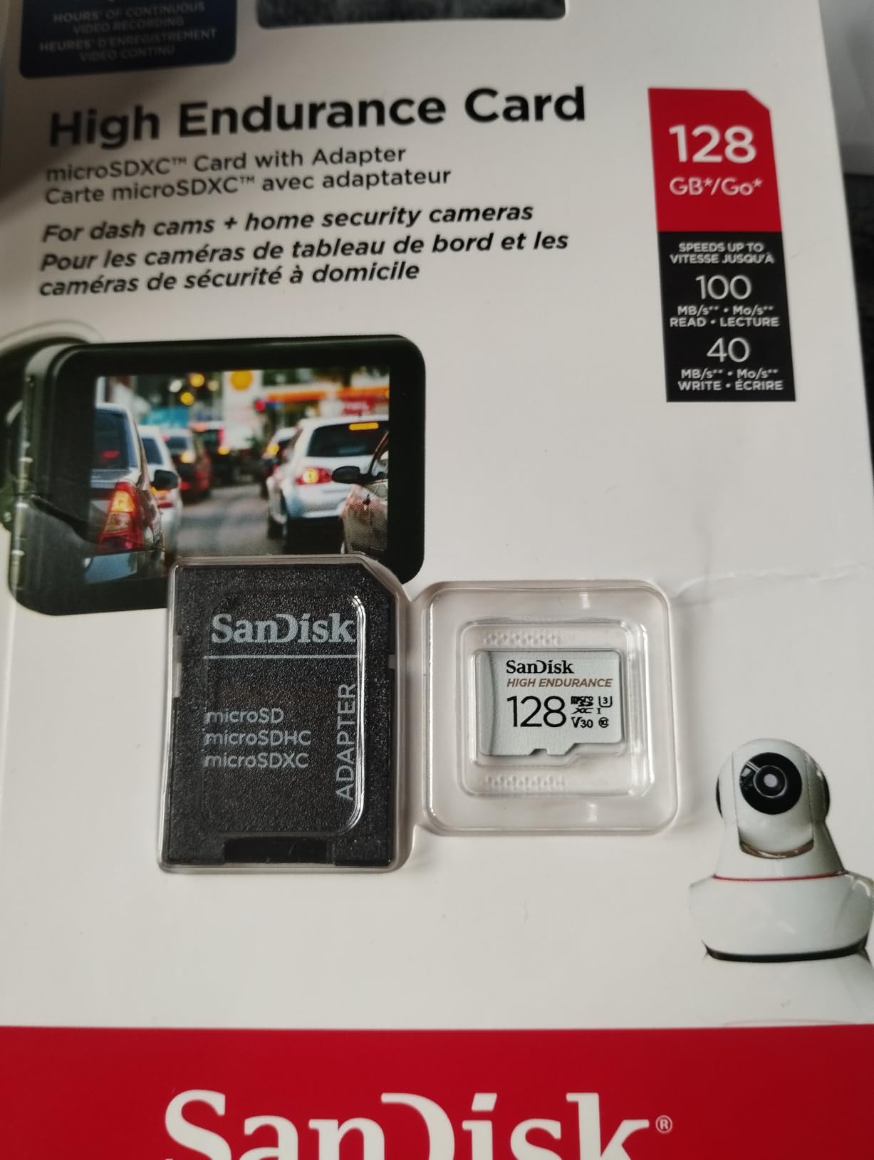 SANDISK 512GB High Endurance microSD Card + Adapter customer photo 2