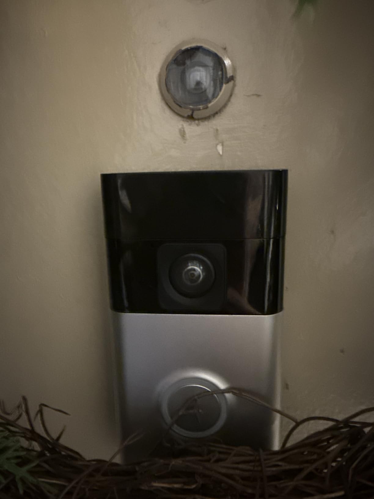 Like-New Ring Battery Doorbell, Home or business security with Head-to-Toe video, Live View with Two-Way Talk, and Motion Detection & Alerts, Venetian Bronze customer photo 1
