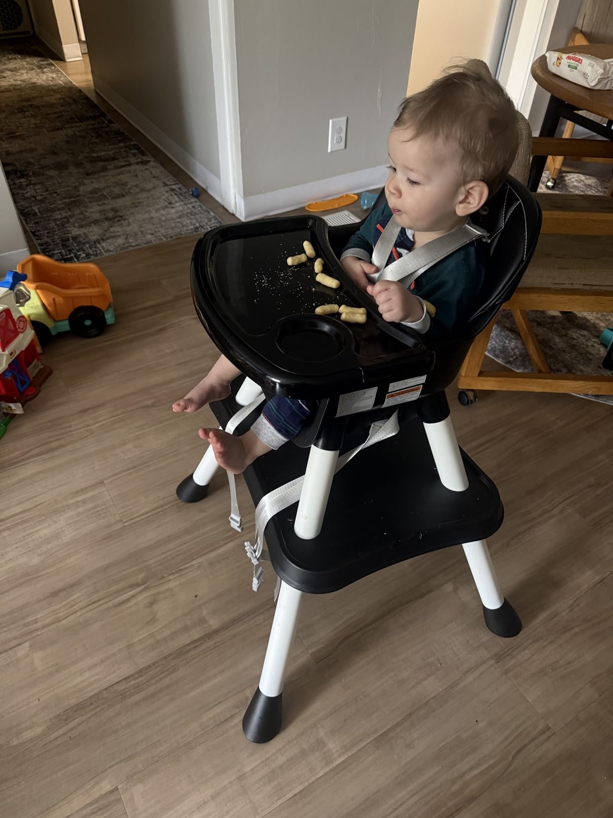 UNISWAN 6 in 1 Baby High Chair, Highchair for Babies and Toddlers customer photo 2