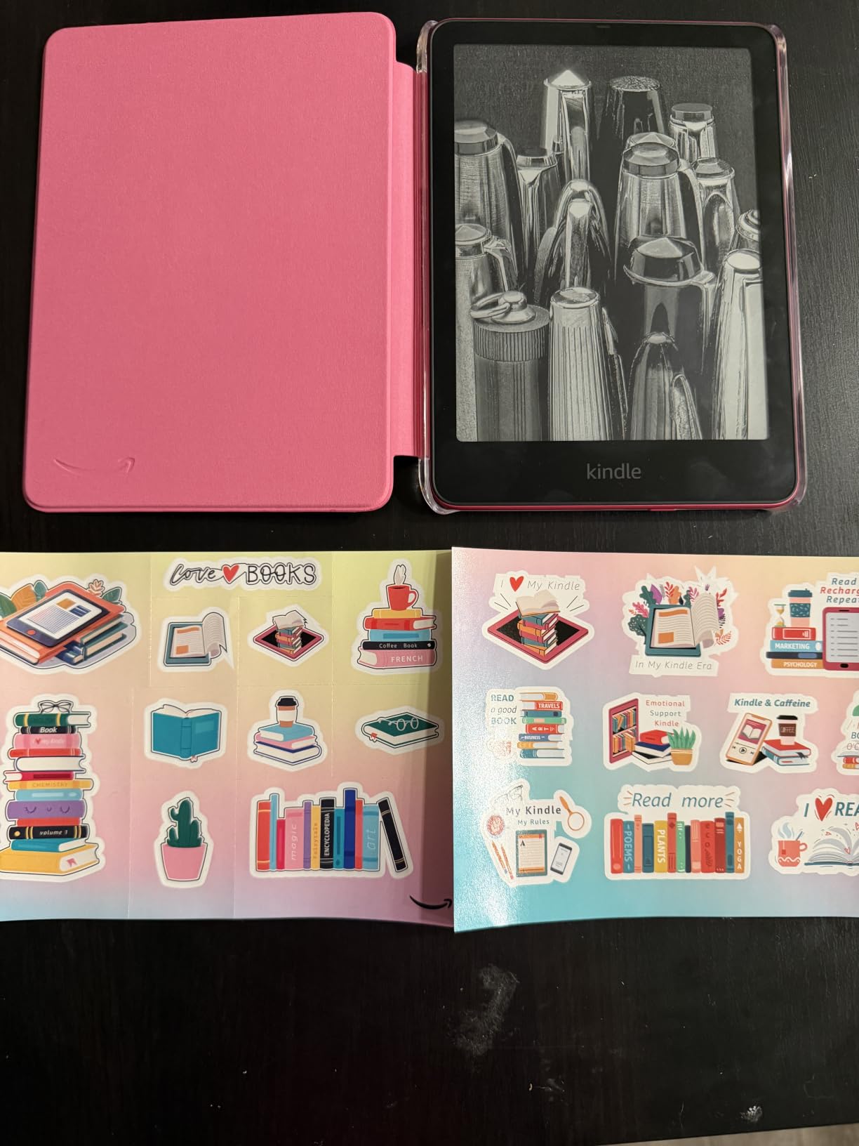 Amazon Kindle Paperwhite and Kindle Colorsoft Case, Lightweight and Water-Safe, Foldable Protective Cover - Fabric customer photo 1