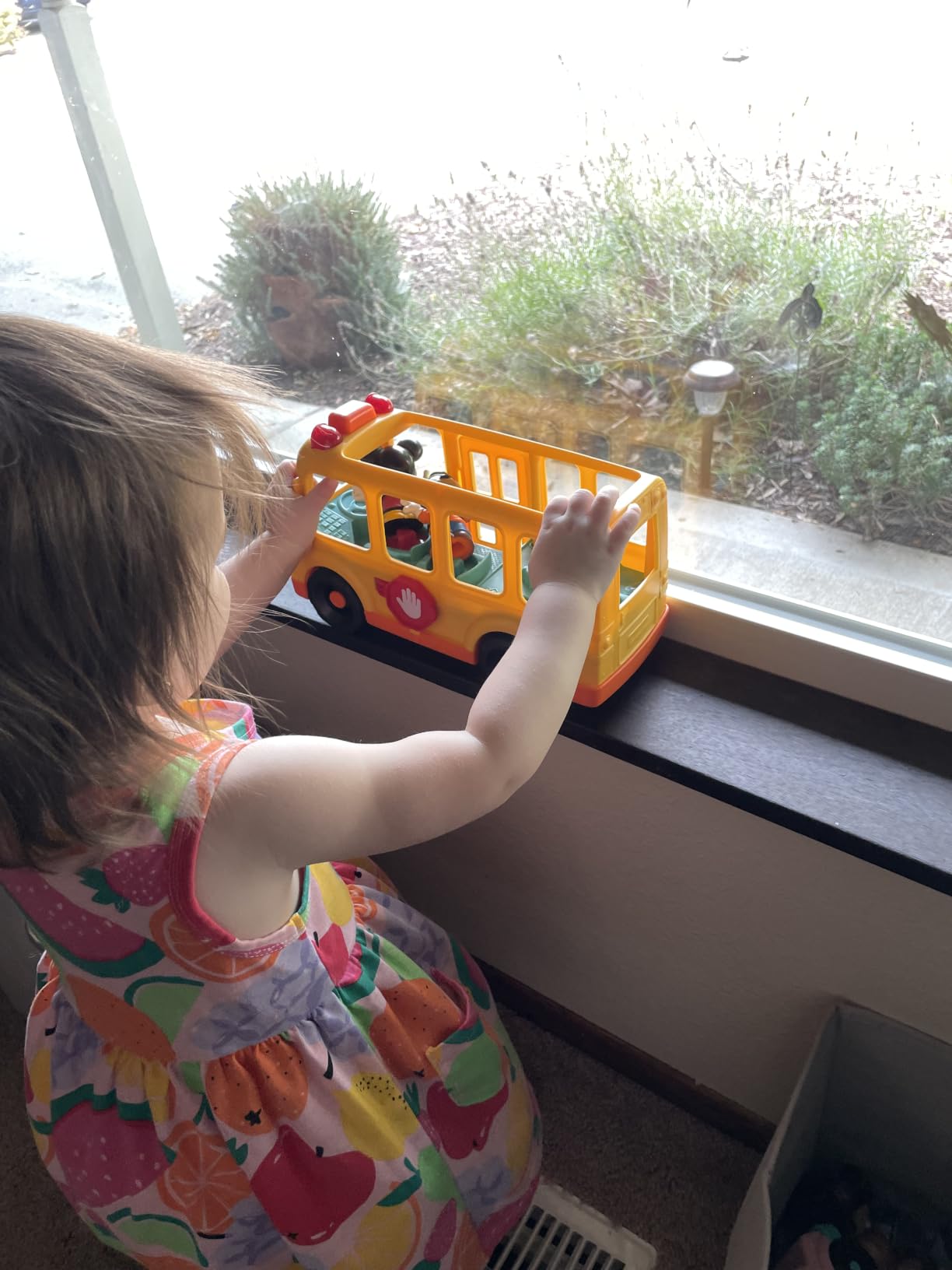 Fisher-Price Little People School Bus Toddler Toy customer photo 2