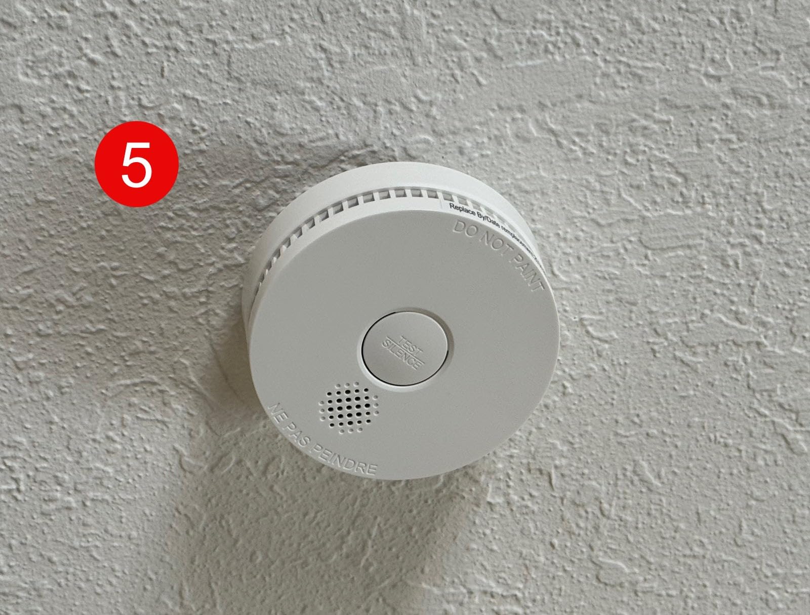 SITERWELL Smoke Detector Fire Alarms 9V Battery Operated customer photo 2