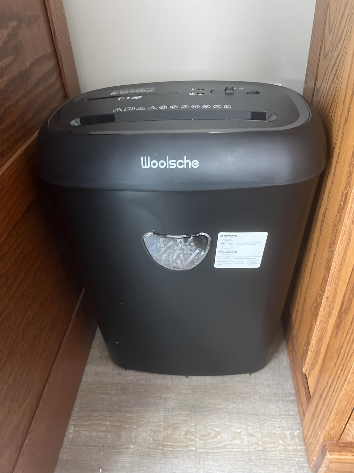 Home Office Paper Shredder,14-Sheet Cross Cut with 6.6-Gallon Basket, High Security Level P-4,3-Mode Design Shred Card/CD/Paper customer photo 2