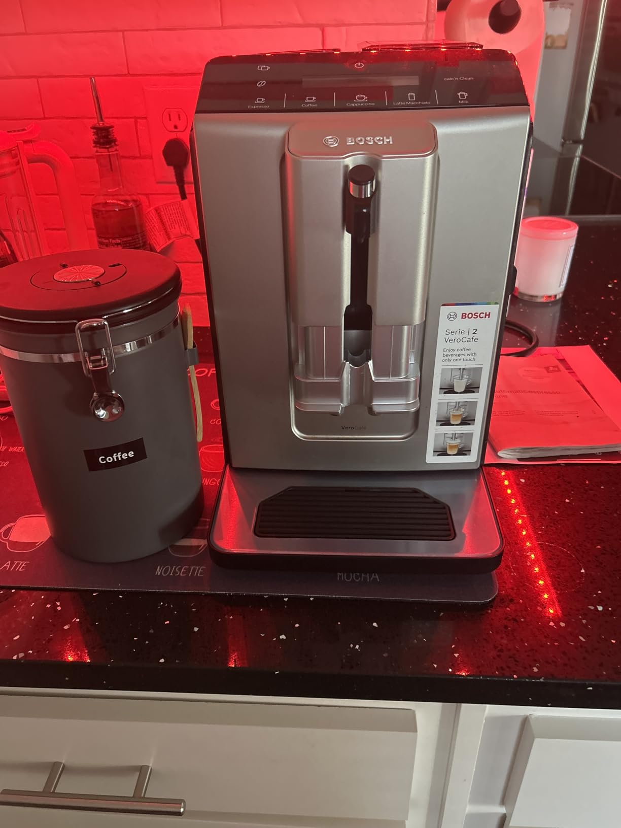 Bosch 300 Series Fully Auto Espresso Machine with Grinder and Steam Wand customer photo 2