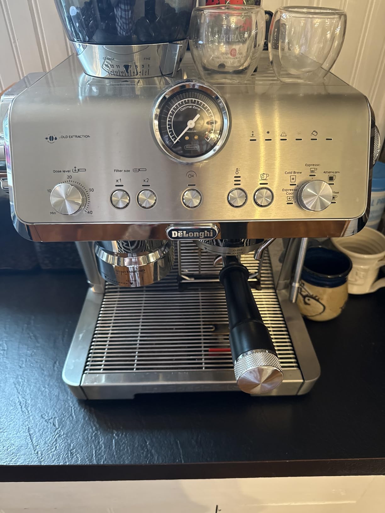 De'Longhi La Specialista Opera Espresso Machine with Coffee Grinder customer photo 2