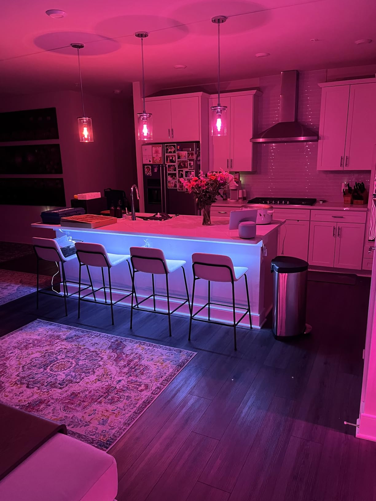 Philips Hue Indoor 16 Ft Smart LED Solo lightstrip Base Kit - 1 Pack - Control with Hue App - Compatible with Alexa, Google Assistant and Apple HomeKit customer photo 1