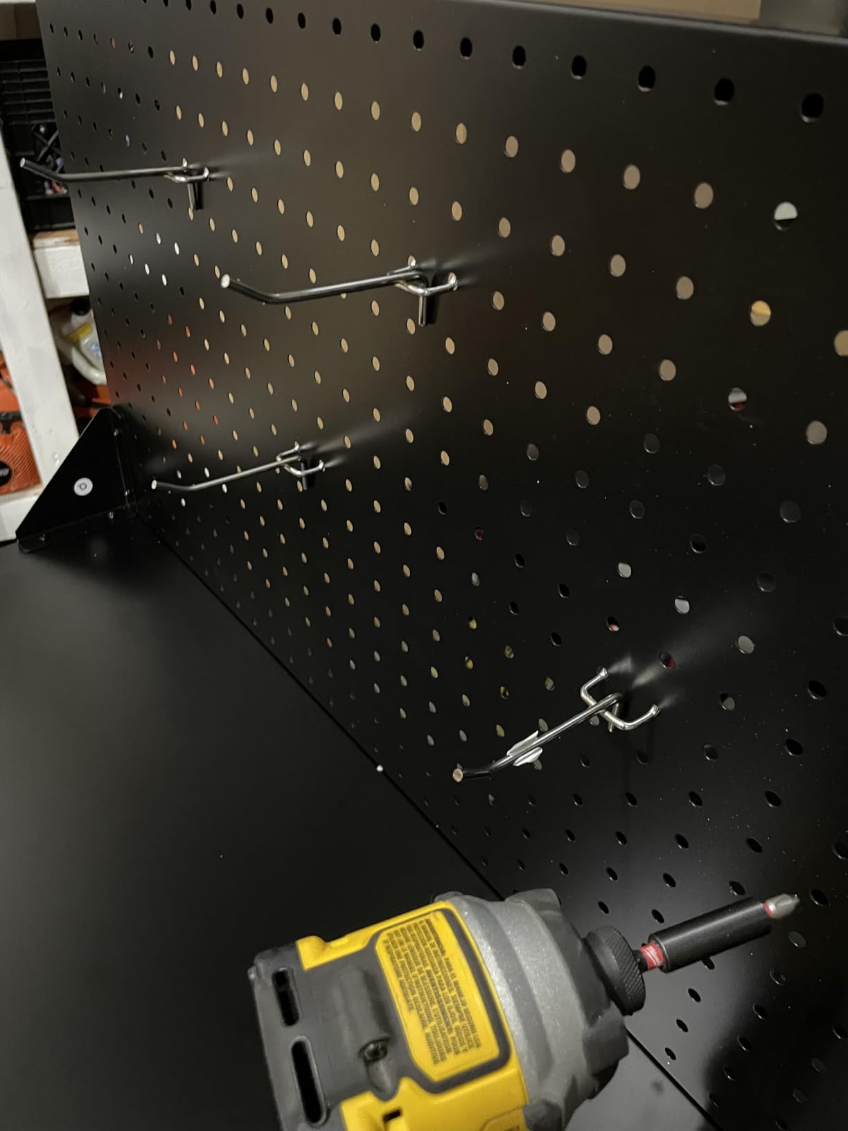 Work Benches for Garage with Drawers(Black,31.8''x16.5''x52'') customer photo 1