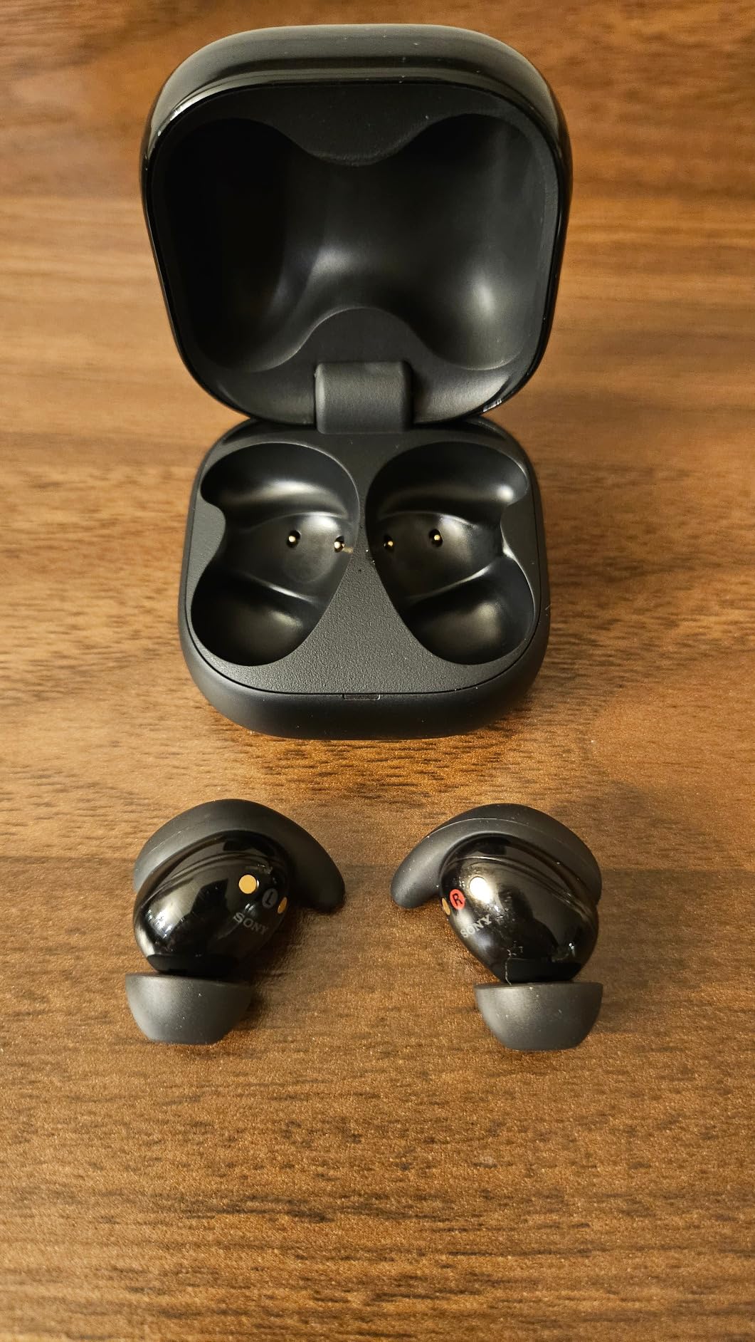 Sony LinkBuds Fit Truly Wireless Noise Cancelling Earbud Headphones, Black customer photo 2