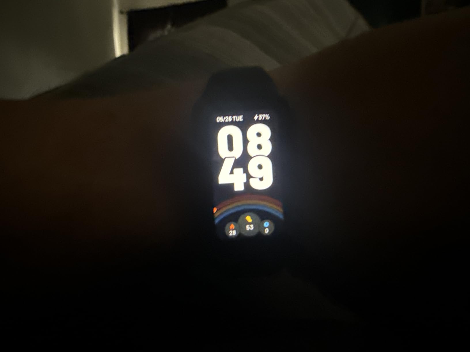 XIAOMI Smart Band Active Global Version 1.47'' Display 18-Day Battery Life Modes All-Day Health and Fitness Monitoring 5ATM (9 Active Black) customer photo 1