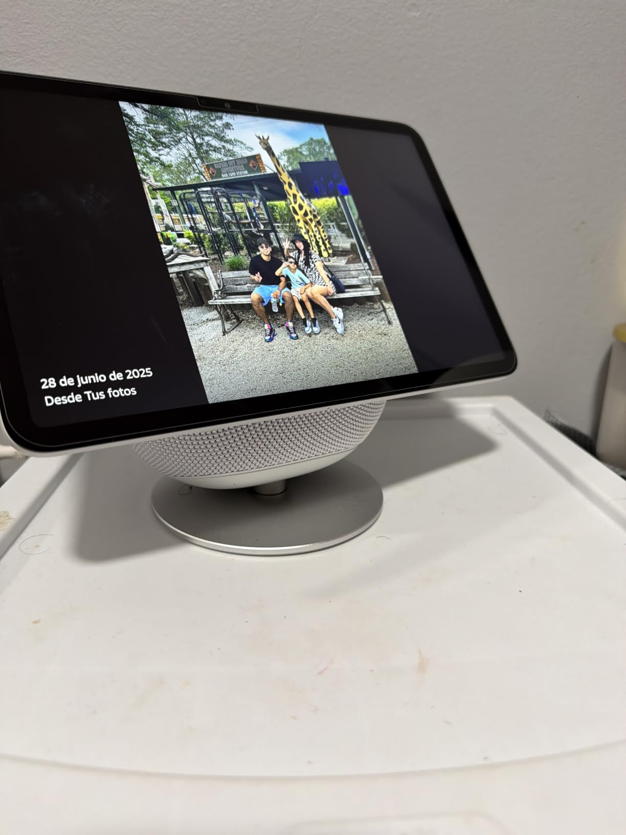 Amazon Adjustable Stand | Designed for Amazon Echo Show 8 & 11 (2025 releases, sold separately) | Graphite customer photo 1