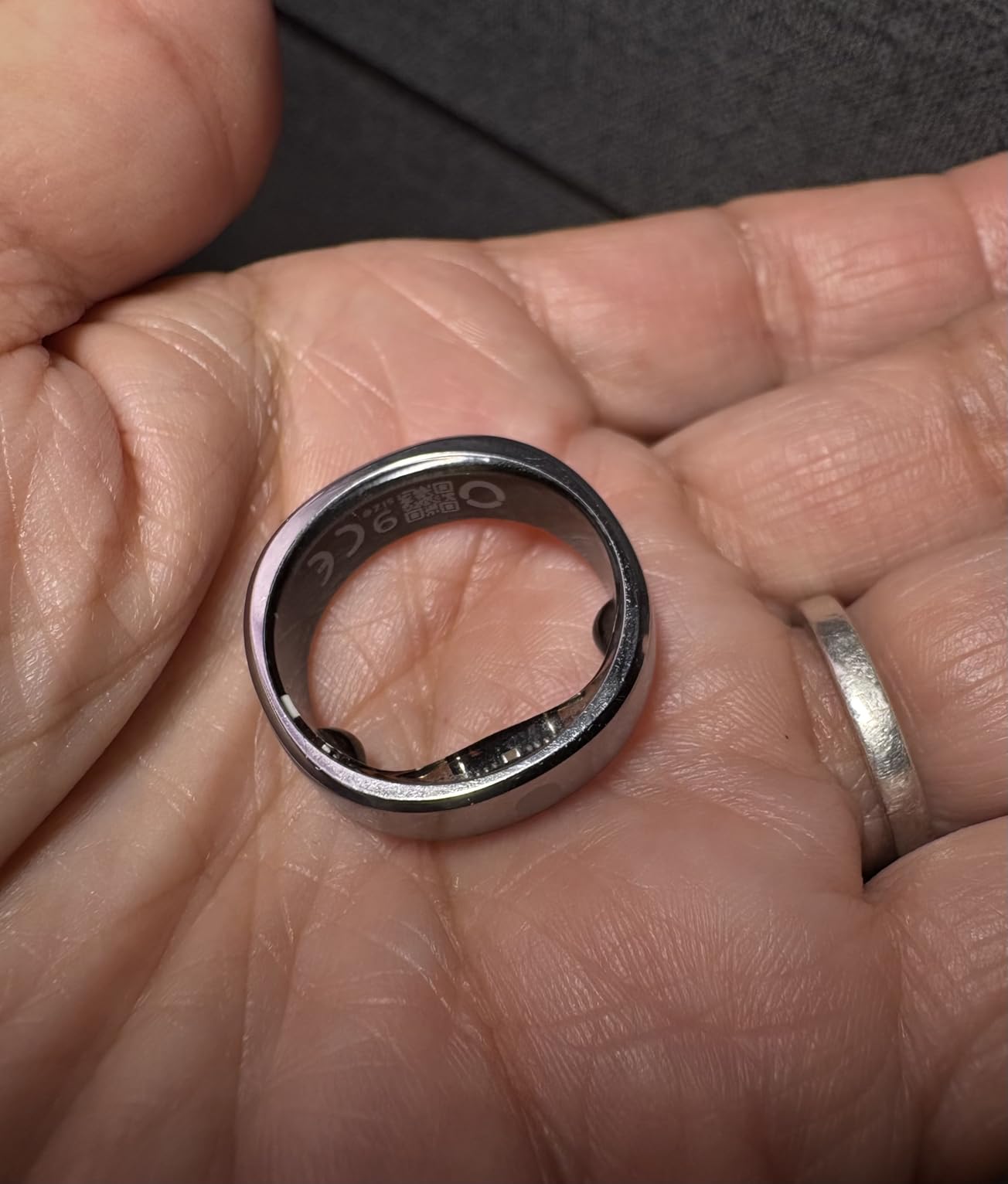 RingConn Gen 2 Air Ultra-Thin Smart Ring(Size 8, Galaxy Sliver) customer photo 2