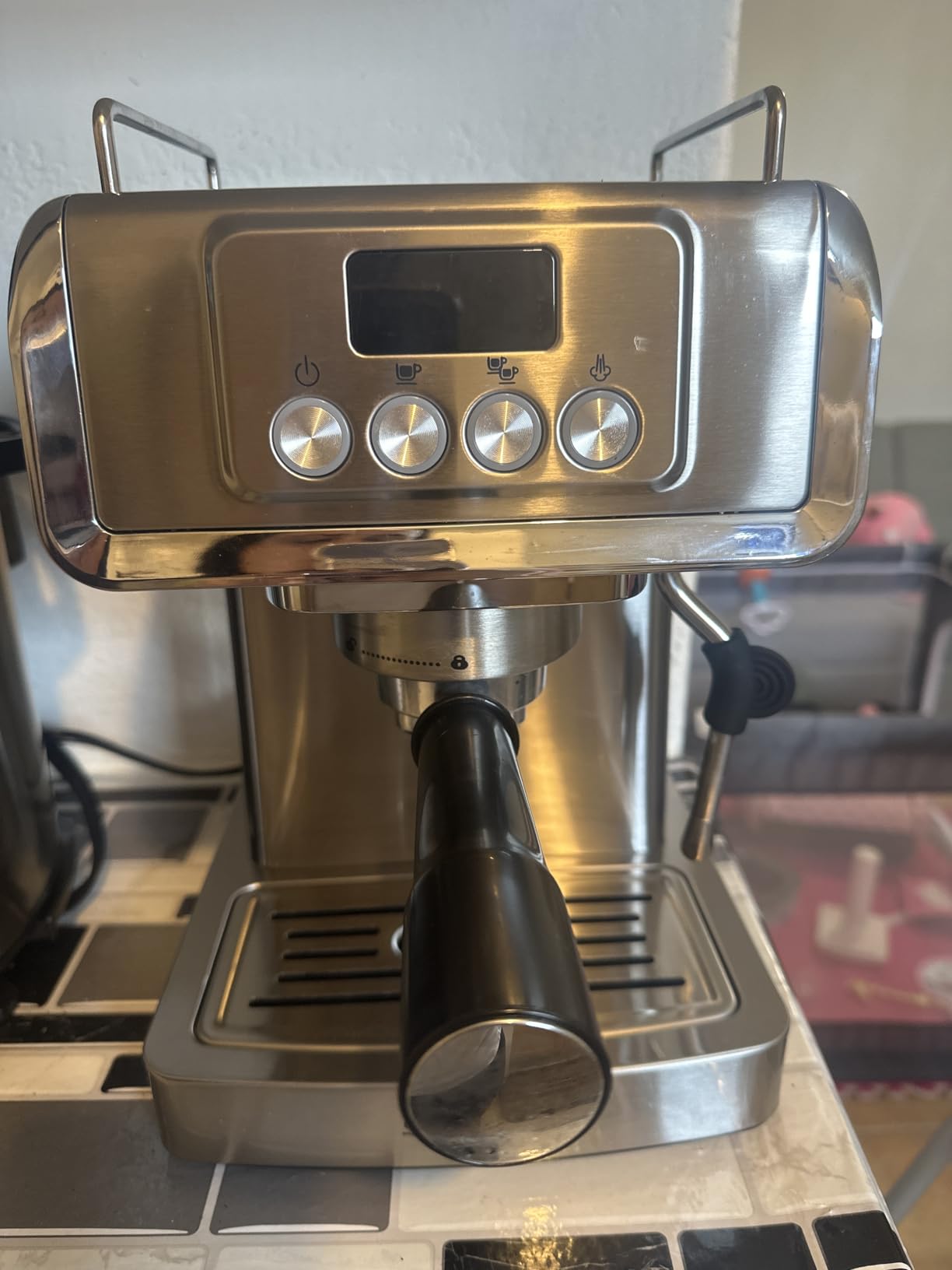 SHARDOR 20 Bar Espresso Machine for Home with LCD Display and Steam Wand customer photo 1