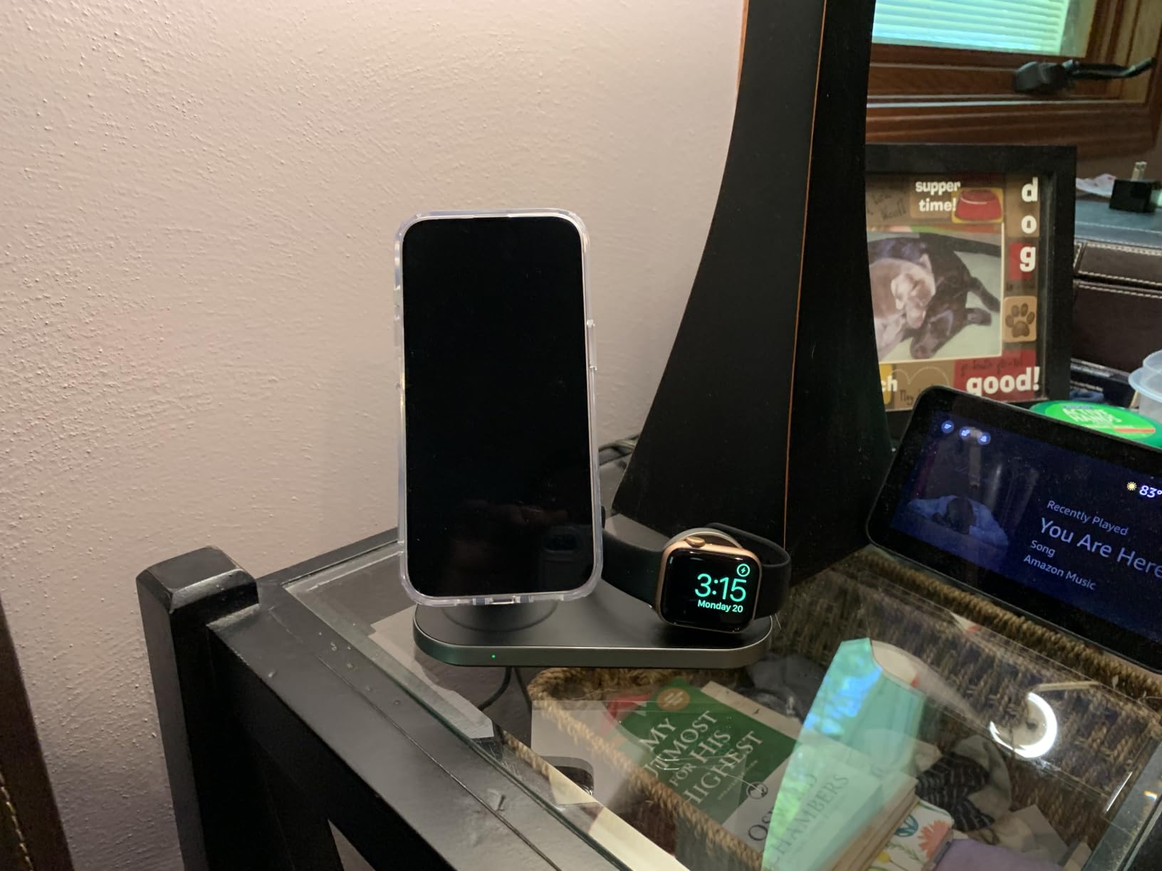 3-in-1 Charging Station for Apple Device, Qi2 25W Certified Magnetic Wireless Fast Charger Stand Compatible with MagSafe for iPhone 18/17/16/15/14/13/12/Air/Duo Series, Apple Watch & AirPods customer photo 1