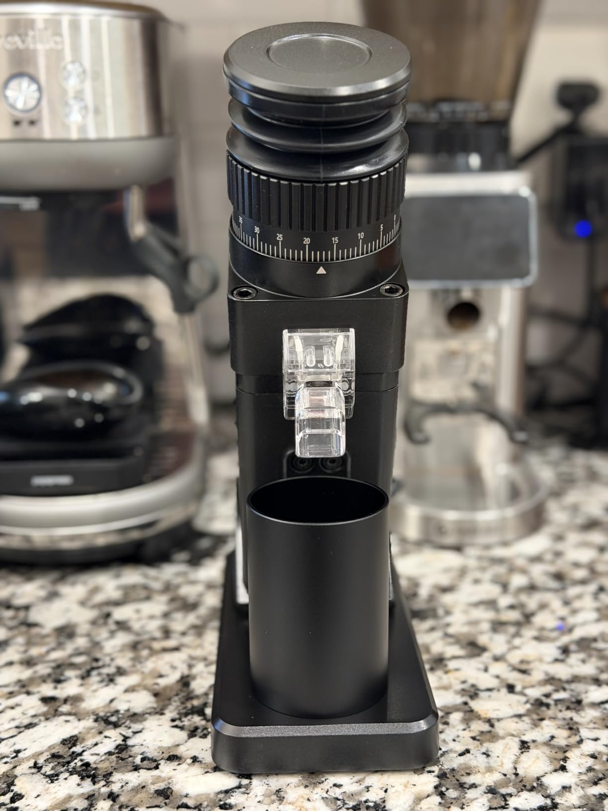STARSEEKER E55 Pro Single Dose Electric Coffee Grinder, 55mm Titanium Conical Burr - Professional Espresso Grinder with Stepless Adjustment & Anti-Static Tech, for Home, Office, Café Use customer photo 1