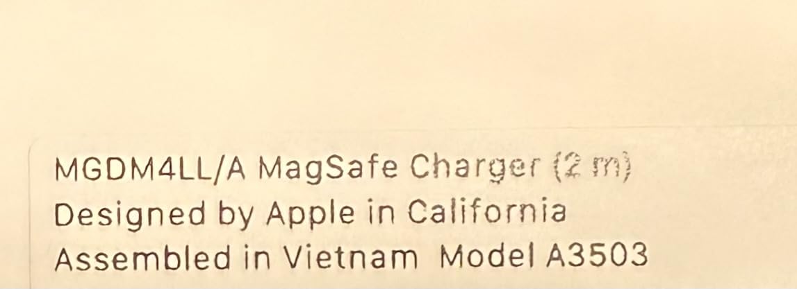Apple MagSafe Charger (2 m): Wireless Charger with Fast-Charging Capability customer photo 1
