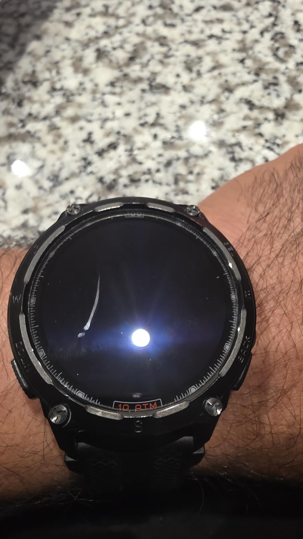 KOSPET Tank T4 Rugged Smart Watch, GPS/Offline Maps, 10ATM/IP69K Waterproof customer photo 1