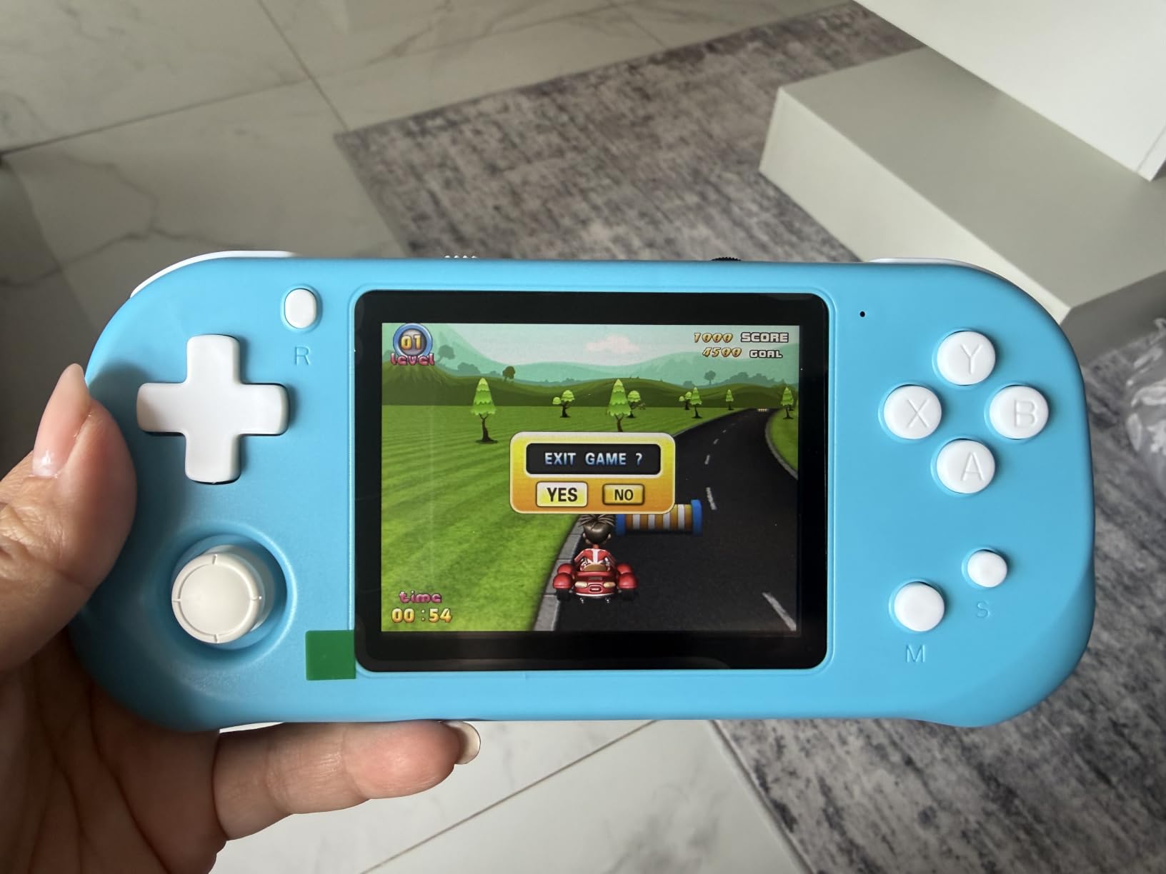 Beijue Handheld Game Console for Kids with 3.5'' IPS Screen 139 Video Games customer photo 2