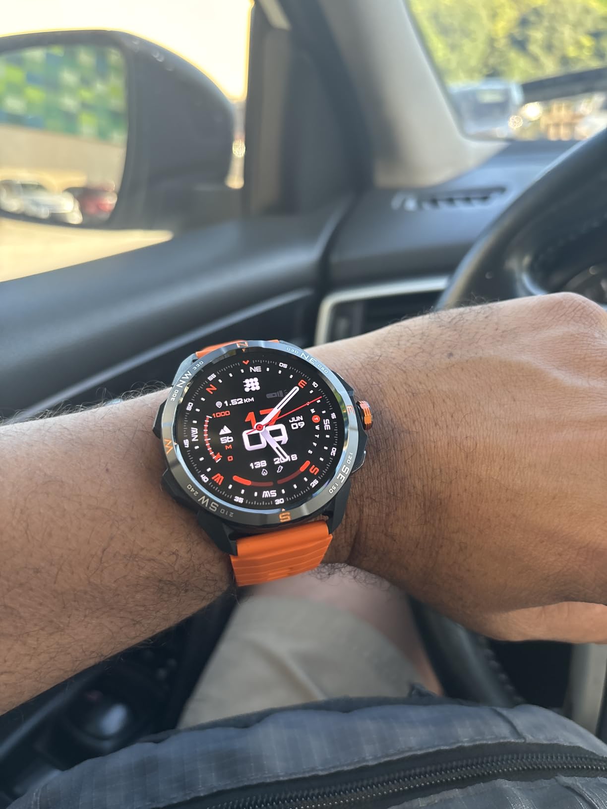 Cubitt Terra Rugged Smartwatch with Dual-Band GPS – Obsidian Black customer photo 2
