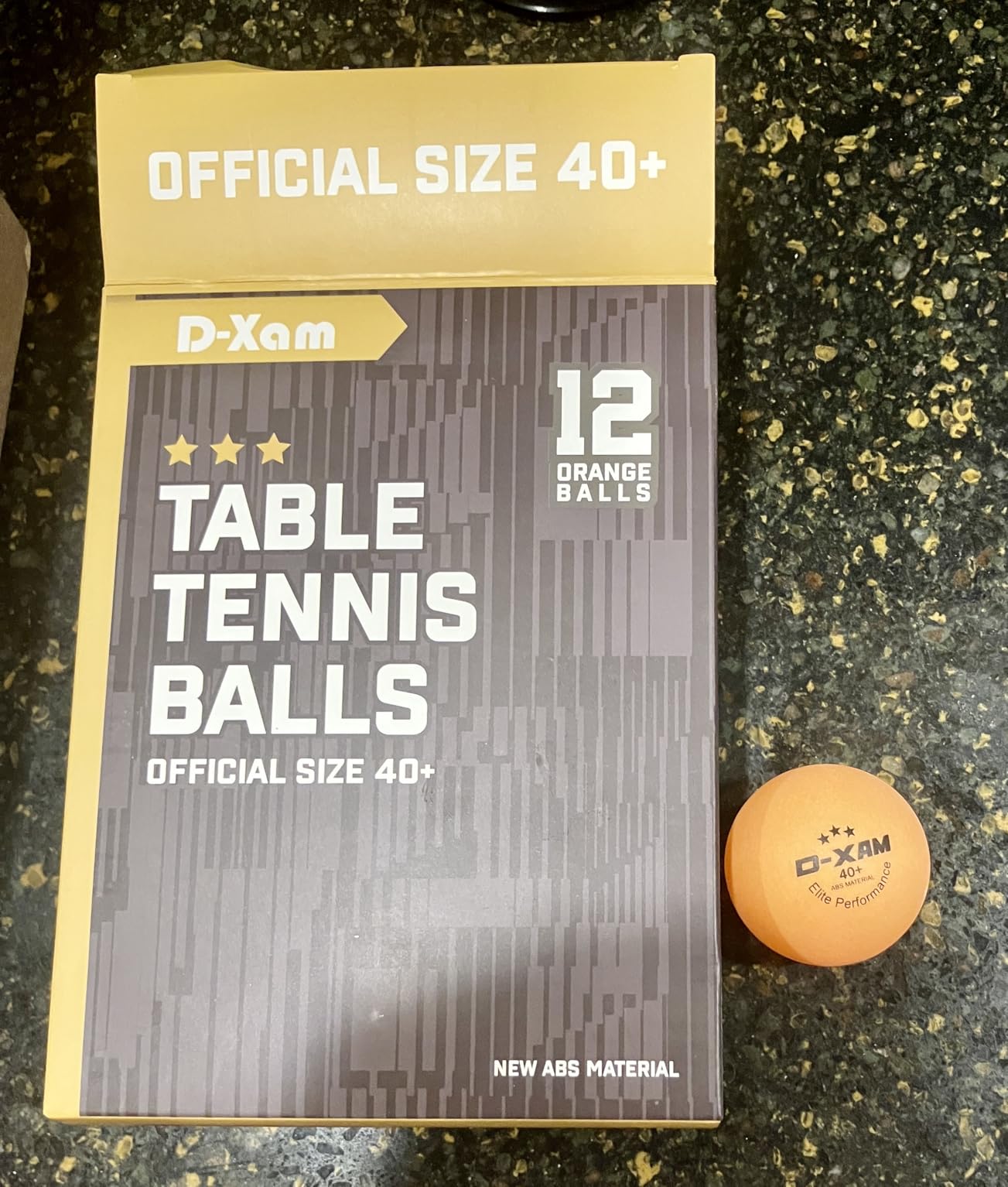 Ping Pong Balls Professional ABS Table Tennis Balls 1 Star or 3 Star Bulk customer photo 1