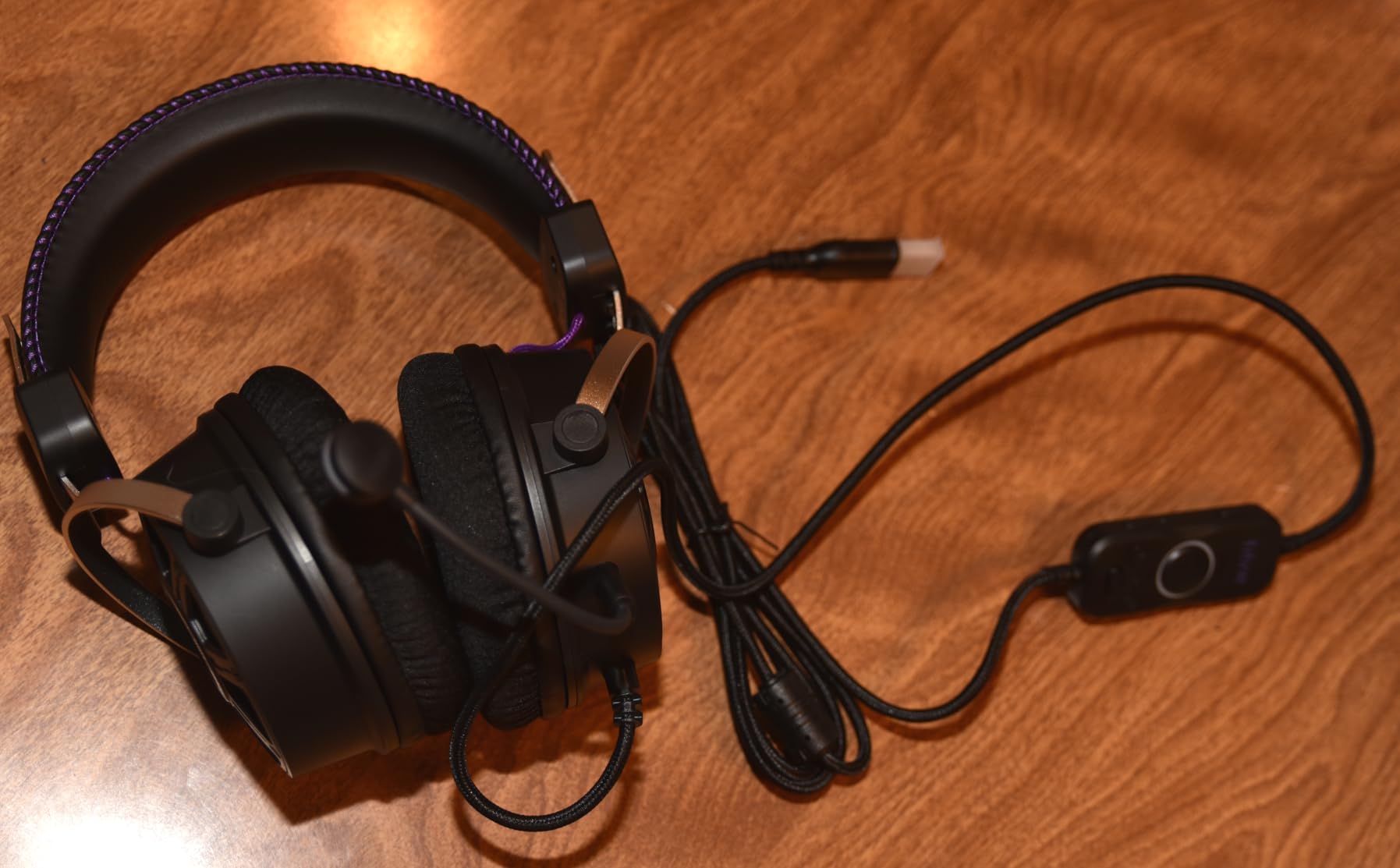 FIFINE Wired USB Gaming Headset with Open Back Design, Breathable Mesh Fabric, 7.1 Surround Sound, Vibrant RGB, in-line Control Box, Over-Ear Headphone with Mic for PC, PS5/PS4, Laptop, Mac - H19BP customer photo 1