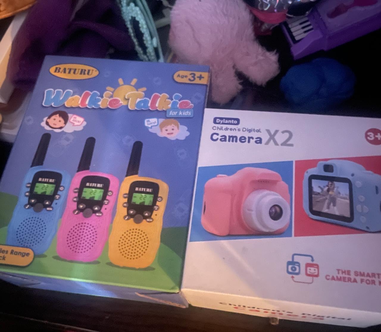 Walkie Talkies for Kids 4 Pack Rechargeable Outdoor Toys Gifts Boys Girls customer photo 1