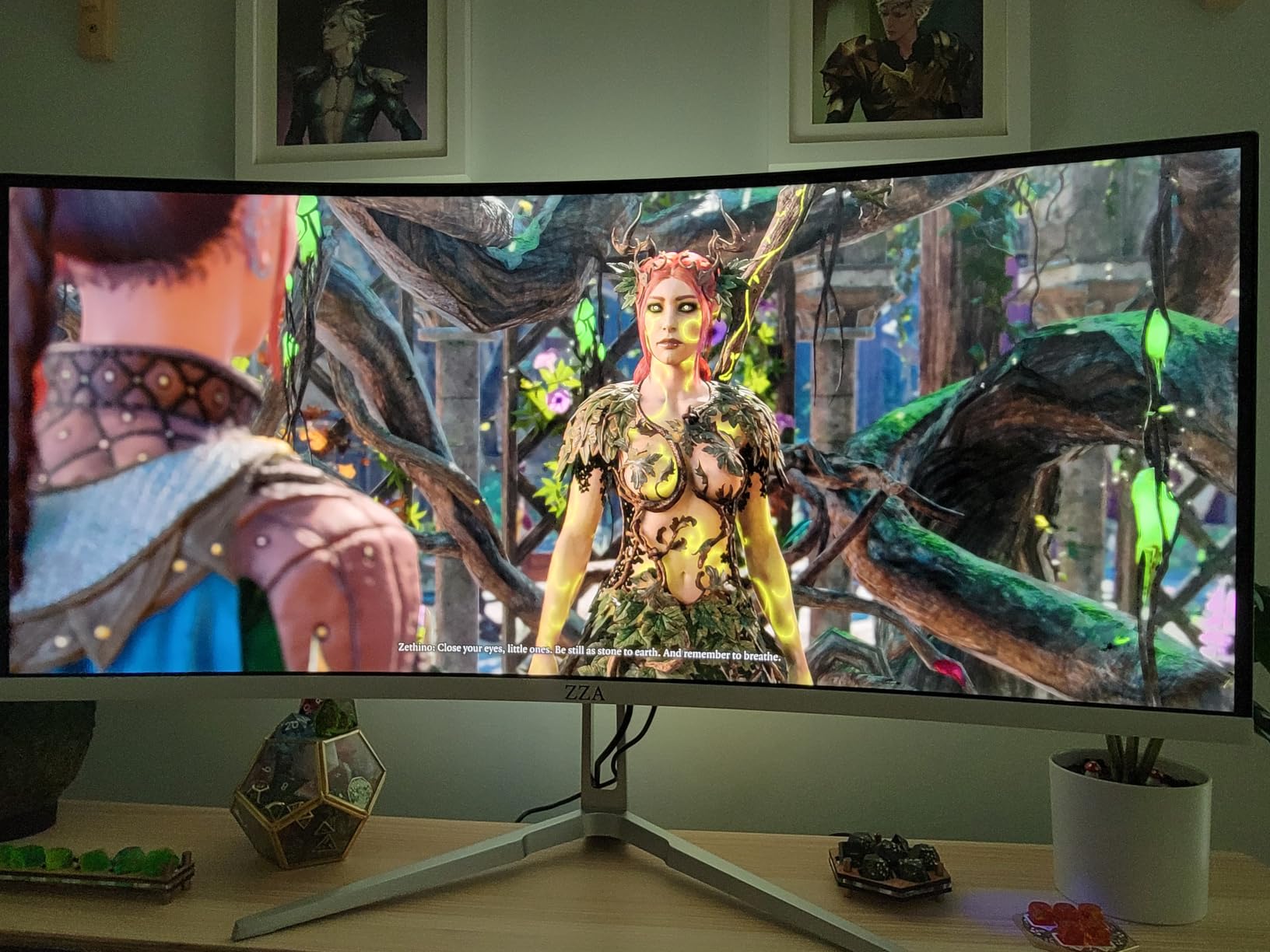 ZZA 27 inch 4K UHD Monitor,75Hz Refresh Rate,HDR10,HDMI 2.0×2/DP 1.2×2,Compatible with Wall Mounting,Ideal for Business & Office Work customer photo 2