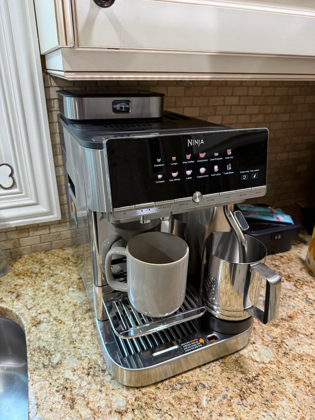 Ninja AutoBarista Pro Fully Automatic Espresso, 13 Drink Options, AE1051 customer photo 1