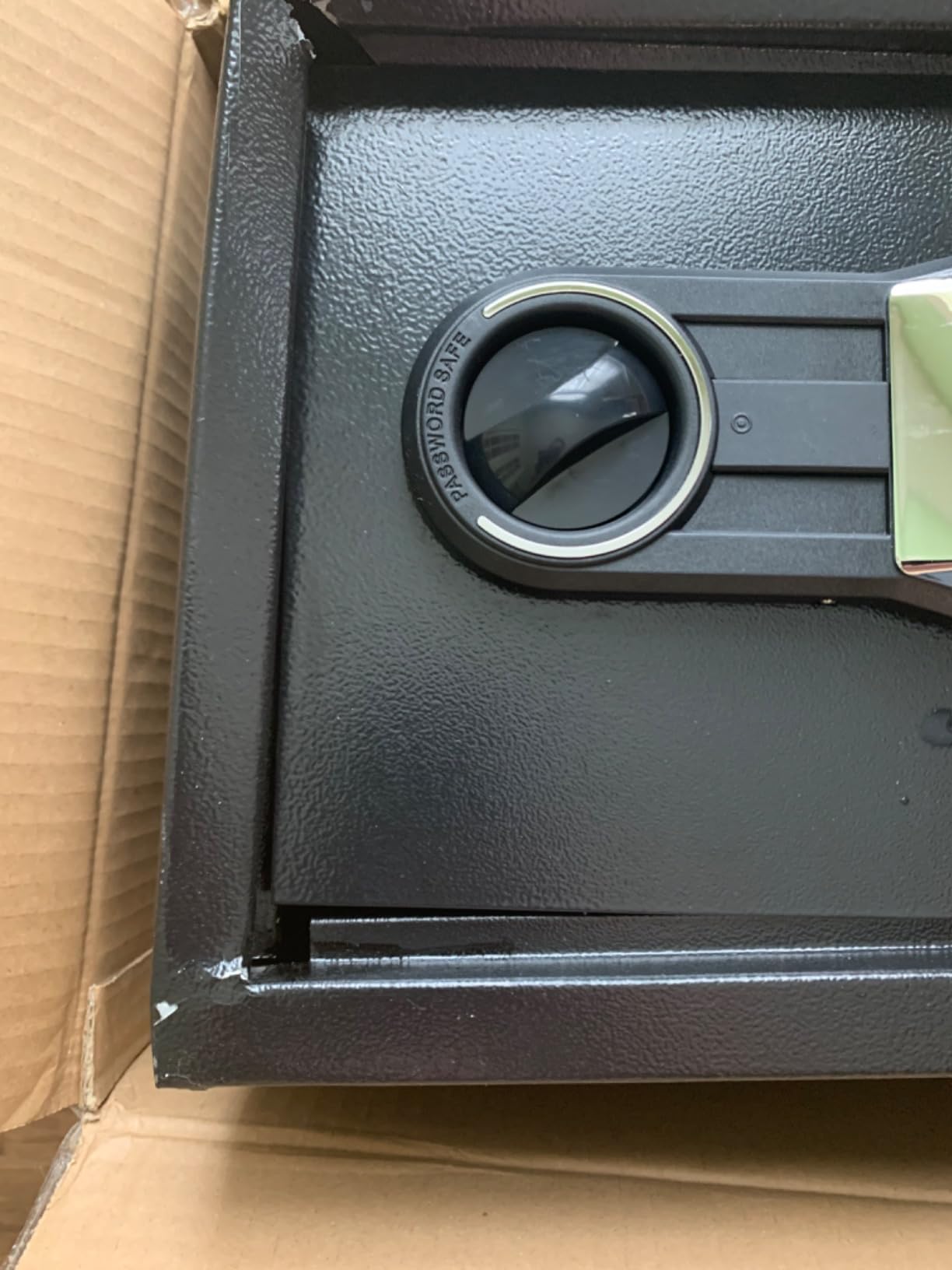 1800°F/ 35 Min Small Fireproof Safe, 15.25 Lbs Heavy Duty Safe Box customer photo 1
