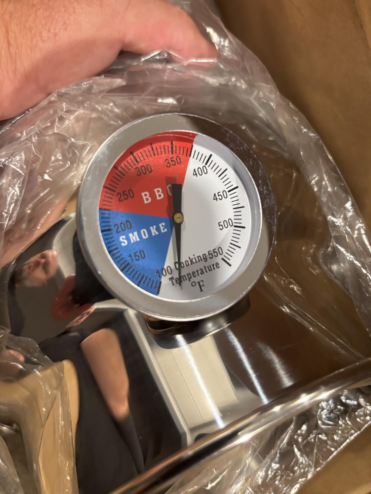Stainless Steel Hand-Crank Drum Coffee Bean Roaster with Built-In Thermometer, Universal Base, up to 400g Capacity customer photo 2