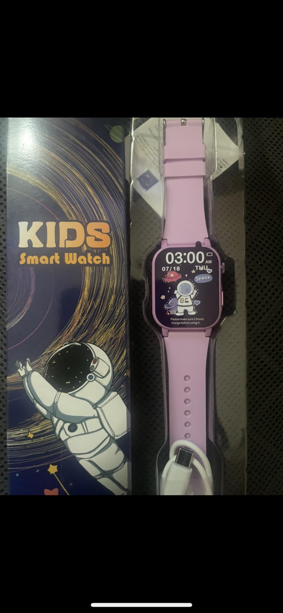 4G Kids Smart Watch Boys with GPS Tracker Phone/Video Call Alarm SOS Camera Pedometer Stopwatch Caculator Flashlight GPS Watch for Kids Age 5-12 customer photo 1