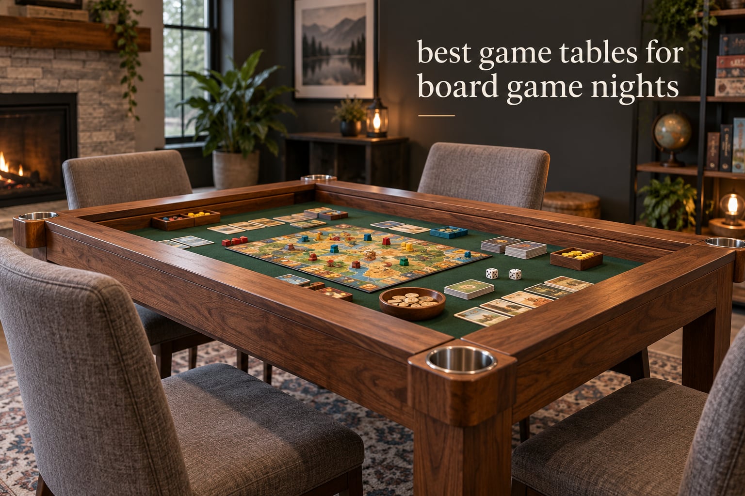 10 Best Game Tables for Board Game Nights (October 2026)