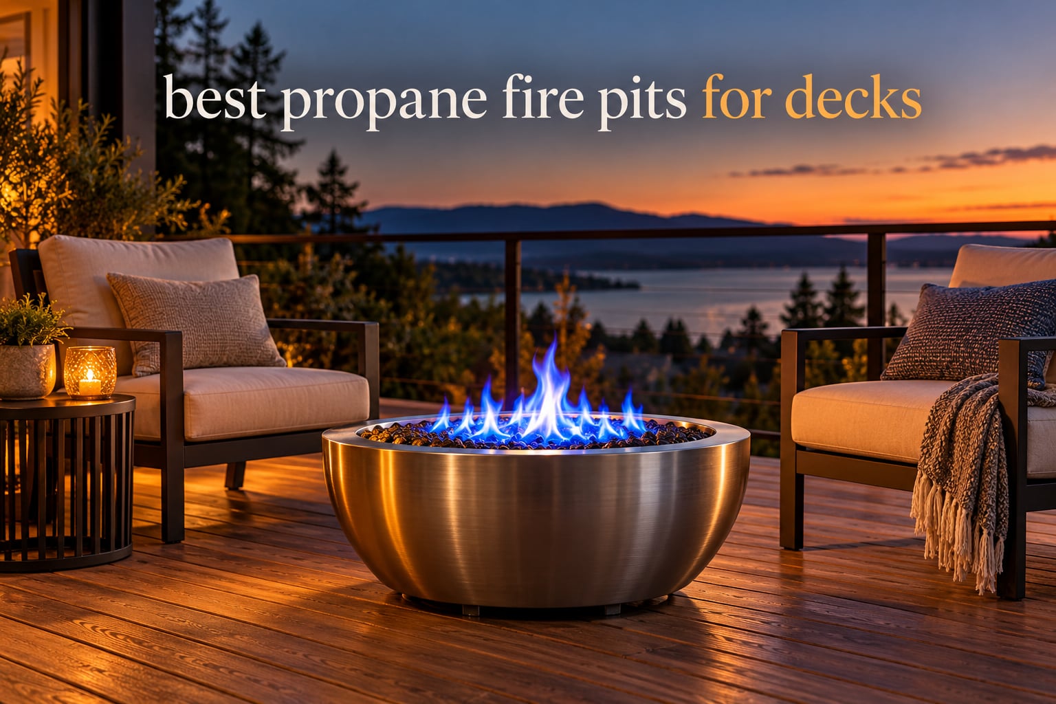 10 Best Propane Fire Pits for Decks (October 2026)